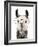 Hip Llama III-Victoria Borges-Framed Art Print