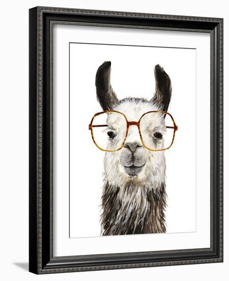 Hip Llama III-Victoria Borges-Framed Art Print