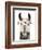 Hip Llama III-Victoria Borges-Framed Premium Giclee Print