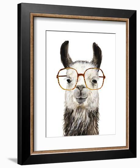 Hip Llama III-Victoria Borges-Framed Premium Giclee Print