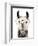 Hip Llama III-Victoria Borges-Framed Premium Giclee Print