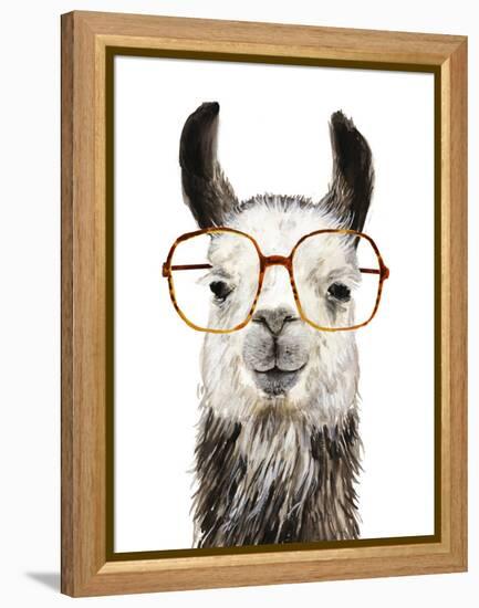 Hip Llama III-Victoria Borges-Framed Stretched Canvas