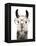 Hip Llama III-Victoria Borges-Framed Stretched Canvas