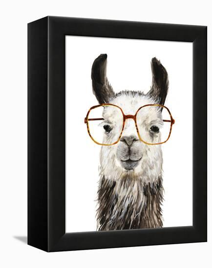 Hip Llama III-Victoria Borges-Framed Stretched Canvas