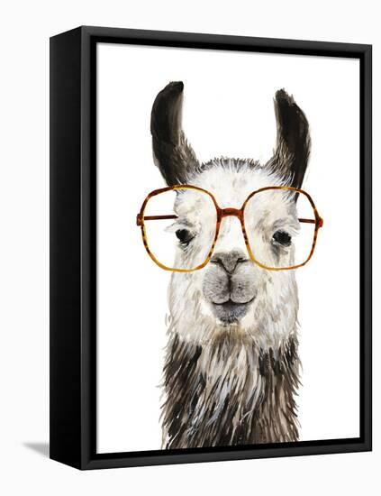 Hip Llama III-Victoria Borges-Framed Stretched Canvas