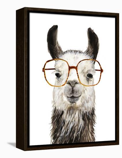 Hip Llama III-Victoria Borges-Framed Stretched Canvas