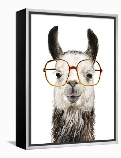 Hip Llama III-Victoria Borges-Framed Stretched Canvas