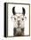 Hip Llama III-Victoria Borges-Framed Stretched Canvas