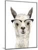 Hip Llama IV-Victoria Borges-Mounted Art Print