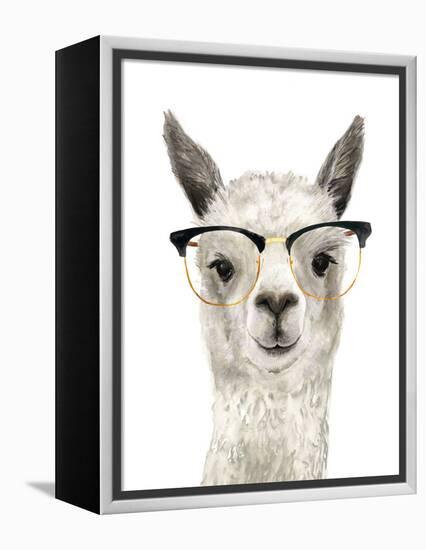 Hip Llama IV-Victoria Borges-Framed Stretched Canvas