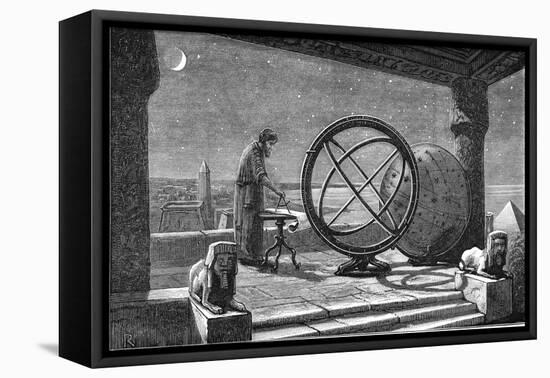 Hipparchus, Ancient Greek Astronomer, 2nd Century BC-null-Framed Premier Image Canvas