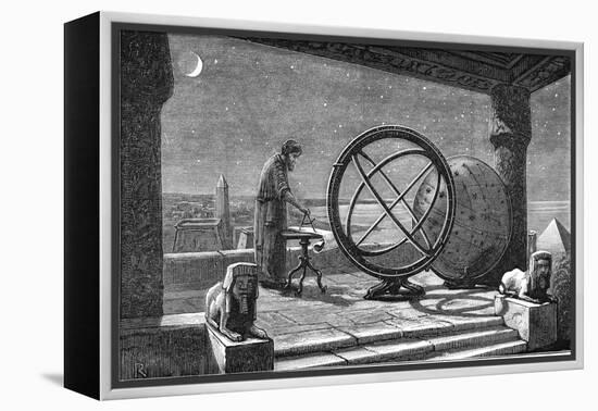 Hipparchus, Ancient Greek Astronomer, 2nd Century BC-null-Framed Premier Image Canvas