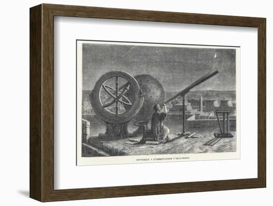 Hipparchus at Alexandria Observatory-John Singer Sargent-Framed Photographic Print