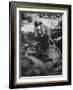 Hippie Couple Kissing at Woodstock Music Festival-Bill Eppridge-Framed Photographic Print
