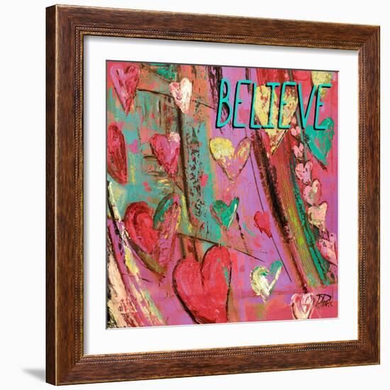 Hippie Hearts Inspired II-Patrcia Pinto-Framed Art Print