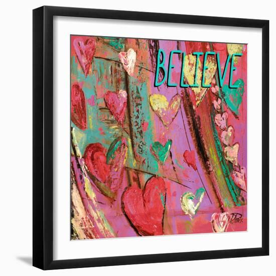 Hippie Hearts Inspired II-Patrcia Pinto-Framed Art Print