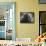 Hippie Poet Allen Ginsberg Smoking-John Loengard-Framed Premier Image Canvas displayed on a wall