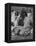 Hippies at Woodstock Music Festival-null-Framed Premier Image Canvas