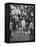 Hippies at Woodstock Music Festival-null-Framed Premier Image Canvas