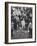 Hippies at Woodstock Music Festival-null-Framed Photographic Print