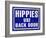 Hippies Back Door-Retroplanet-Framed Giclee Print