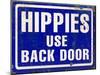 Hippies Back Door-Retroplanet-Mounted Giclee Print