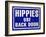 Hippies Back Door-Retroplanet-Framed Giclee Print