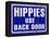 Hippies Back Door-Retroplanet-Framed Premier Image Canvas