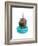 Hippo and Duck-J Hovenstine Studios-Framed Giclee Print