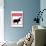Hippo Warning Sign-null-Art Print displayed on a wall