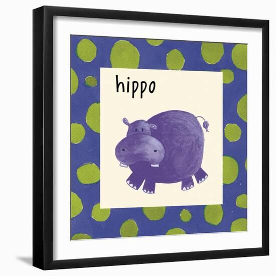 Hippo-null-Framed Giclee Print