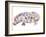 Hippo-Louise Tate-Framed Giclee Print