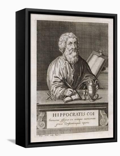 Hippocrates Greek Medical-Franceso Sesone-Framed Stretched Canvas