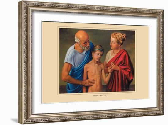 Hippocrates-Robert Thom-Framed Art Print