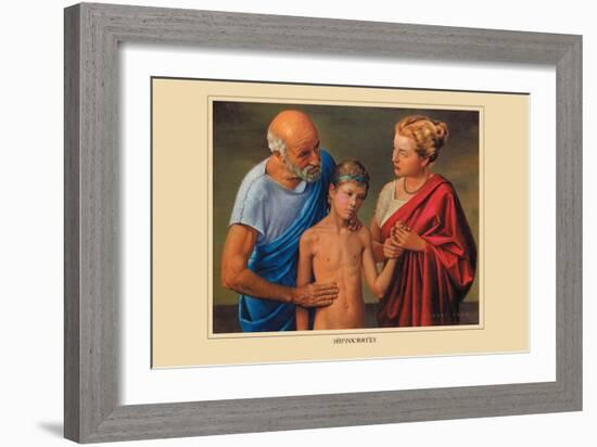 Hippocrates-Robert Thom-Framed Art Print