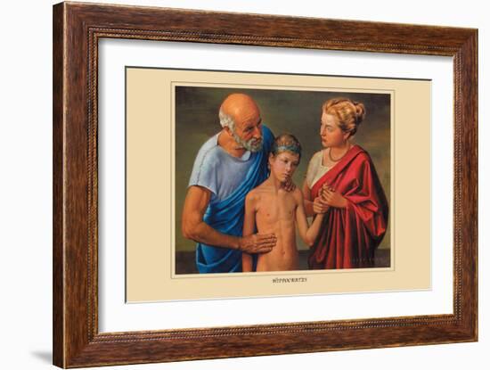 Hippocrates-Robert Thom-Framed Art Print