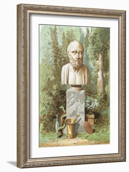 Hippocrates-Jose Armet Portanell-Framed Giclee Print