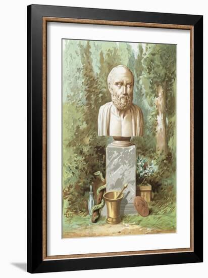 Hippocrates-Jose Armet Portanell-Framed Giclee Print