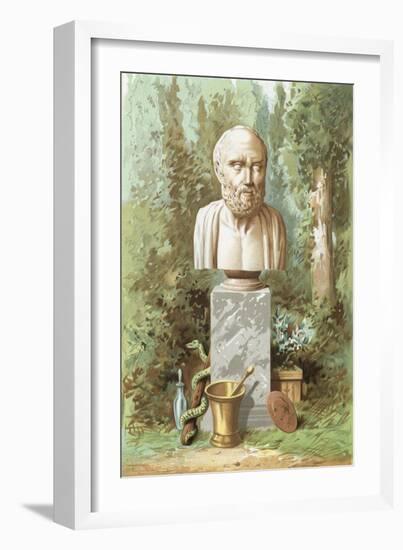 Hippocrates-Jose Armet Portanell-Framed Giclee Print