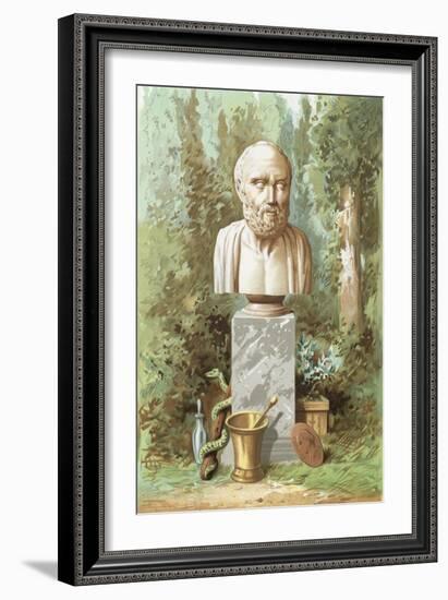 Hippocrates-Jose Armet Portanell-Framed Giclee Print