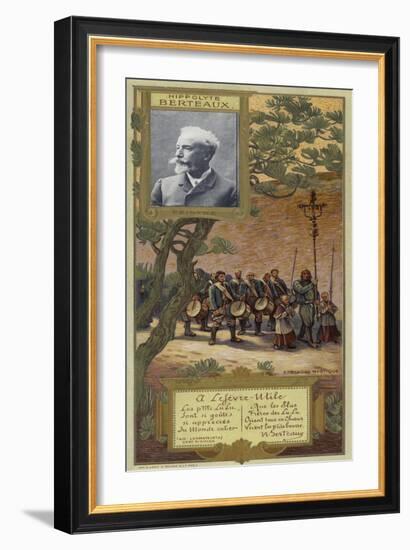 Hippolyte Berteaux, French Painter-null-Framed Giclee Print