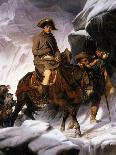 Napoleon Crossing the Alps, 1850-Hippolyte Delaroche-Framed Giclee Print