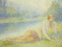 In the Park (Watercolour on Paper)-Hippolyte Petitjean-Giclee Print