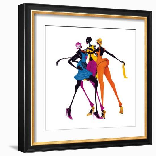 Hips, Hips, Hips-Shan Kelly-Framed Art Print