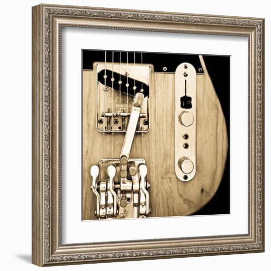 Hipshot Guitar-Richard James-Framed Art Print