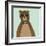 Hipster Bear II-null-Framed Premium Giclee Print