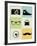 Hipster Mix Poster-NaxArt-Framed Art Print