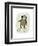 Hipster Sloth II-June Vess-Framed Art Print