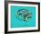 Hipster Speech Bubble With Icons-Marish-Framed Art Print