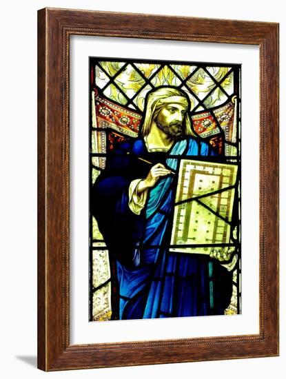 Hiram Artificer, Old Hunstanton, Norfolk, Bible Character, Late 19Th Century (Stained Glass)-Unknown Artist-Framed Giclee Print